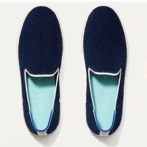 Rothy’s Original Slip‎ on Sneaker in Terry Sapphire 9